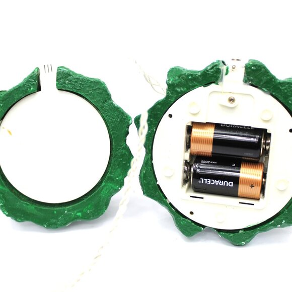 Dept 56 Village Accessory Snow Capped Covered Pine Trees Set of 2 #52604 WORKS! - Picture 5 of 7